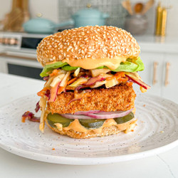 Crispy Tofu Burger