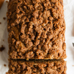 The Best Cinnamon Crunch Banana Bread
