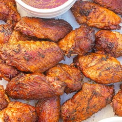 Grilled Chicken Wings (super Crispy!)