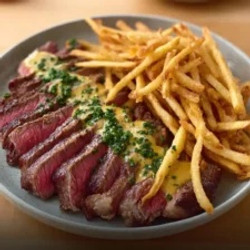 Steak Frites With Cowboy Butter