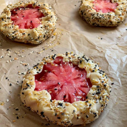 Handheld Tomato Galettes