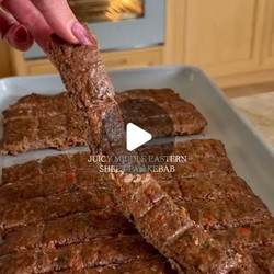 Juicy Sheet Pan Middle Eastern Beef Kebabs