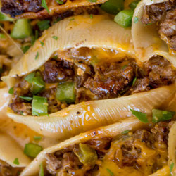 Philly Cheesesteak Stuffed Shells