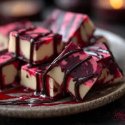 Halloween Vampires Kiss Strawberry Fudge