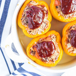 Dad's Stuffed Bell Peppers