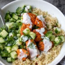 Salmon Quinoa Bowls