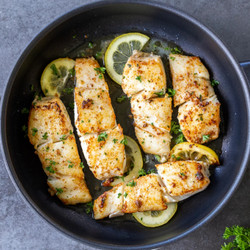 Pan Seared Halibut (only 4 Ingredients)