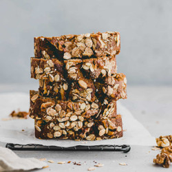 Gluten-free Walnut Banana Bread (paleo)
