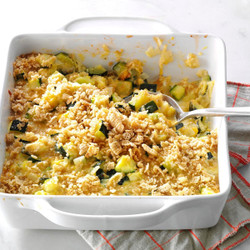 Zucchini And Cheese Casserole