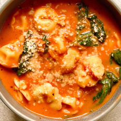 Creamy Tortellini Soup