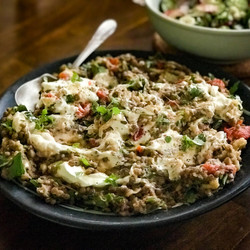 Ottolenghi's Puy Lentils And Eggplant