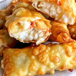 Crab Rangoon Egg Rolls