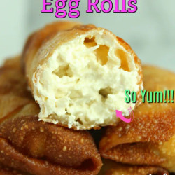 Crab Rangoon Egg Rolls