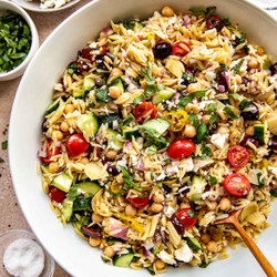 Mediterranean Orzo Salad Recipe