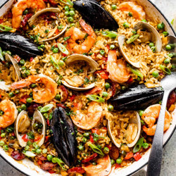Spanish Seafood Paella