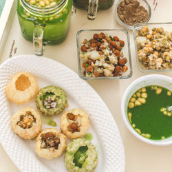 Pani Puri Recipe (water &amp; Stuffing)
