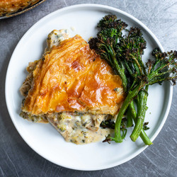 One-pot Veggie &amp; Leek Pie