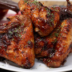 Air Fryer Honey Bbq Chicken Wings