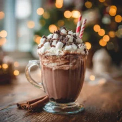 Christmas Eve Crockpot Hot Chocolate