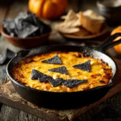 Halloween Buffalo Chicken Dip For Spooky Parties