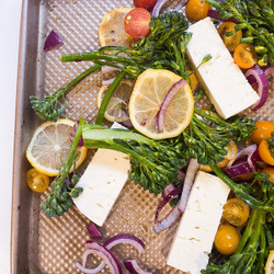 Ny Times Sheet Pan Baked Feta With Broccolini, Tomatoes And Lemon