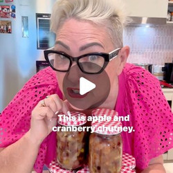 Apple And Cranberry Chutney