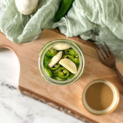 Copy of Quick And Easy Pickled Serrano Peppers