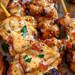 Bang Bang Chicken Skewers