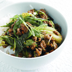 Red Curry Beef And Bok Choy Stir-fry