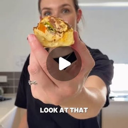 Smashed Potato Protein Egg Bites