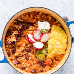 Ground Chicken Chili