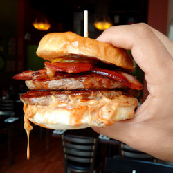 Peanut Butter Jelly Time Burger