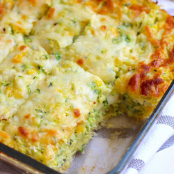 Zucchini Cornbread Casserole