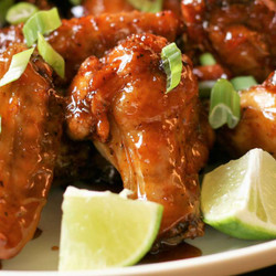 Air Fryer Honey Garlic Chicken Wings