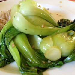Quick Baby Bok Choy With Garlic