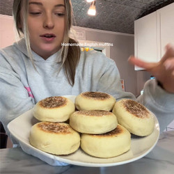 The Easiest Homemade English Muffins