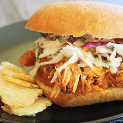 Crock Pot Hawaiian Chicken Sandwiches – Jamie Cooks It Up