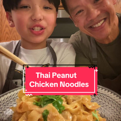 Thai Peanut Chicken Noodles