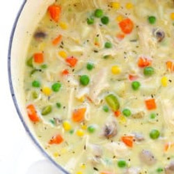 Chicken Pot Pie Soup