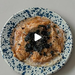 Flourless Enoki Pancake
