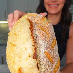 Homemade Soft Sourdough Sandwich Bread