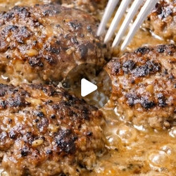 Oven Baked Hamburger Steak