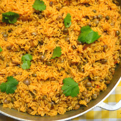 Arroz Con Gandules (puerto Rican Rice With Pigeon Peas)