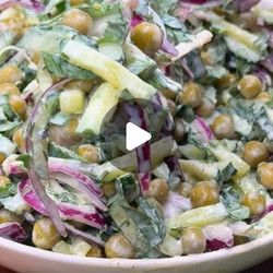 Pea And Cucumber Salad