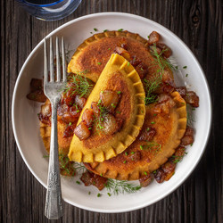 Cauliflower And Cheese Pierogi