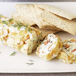 Smoked Salmon And Cheese Log