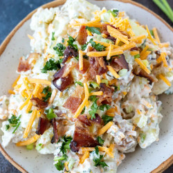 Loaded Baked Potato Salad Recipe