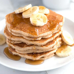 Easy Fluffy Whole Wheat Pancakes