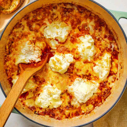 5-ingredient Braised Cabbage “lasagna”