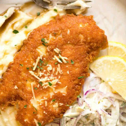 Crispy Parmesan Crusted Chicken